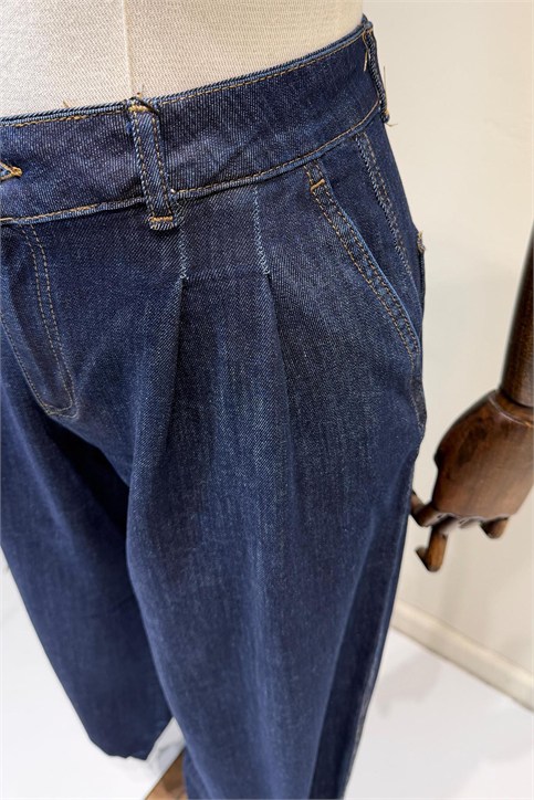 Raw Yıkama Şalvar Jean