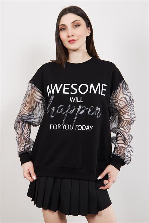 Siyah Awesome Sweatsihrt
