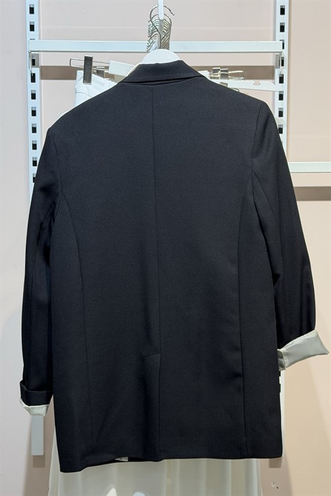 Siyah Boyfriend Ceket