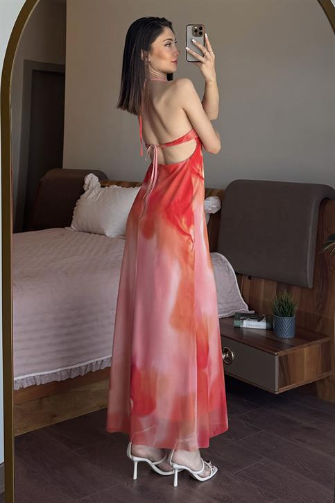 Turuncu Clarence Elbise