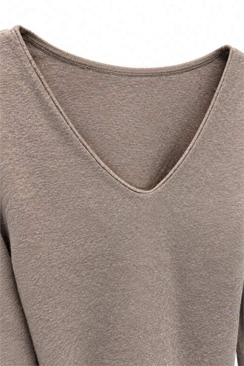 Vizon V Yaka Kaşmir Body