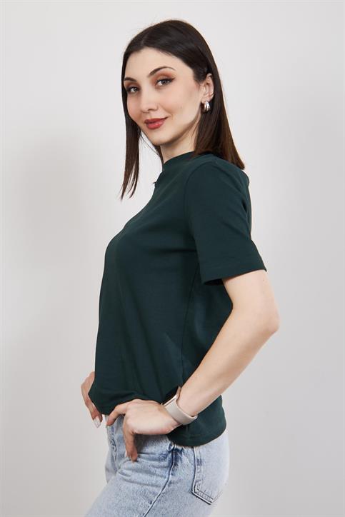 Yeşil Massi Kısakollu T Shirt