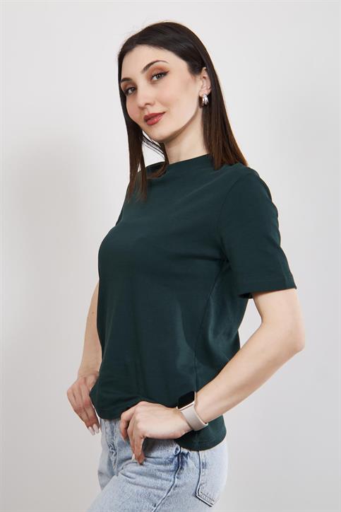 Yeşil Massi Kısakollu T Shirt