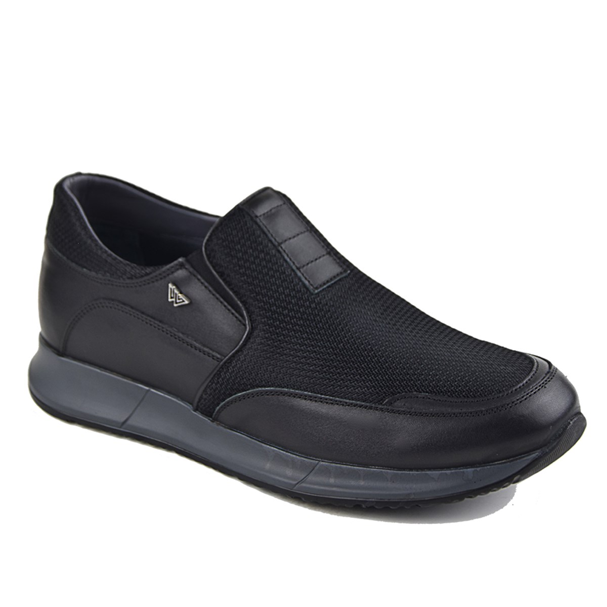 2158 SİYAH SPOR HAKİKİ DERİ AYAKKABI