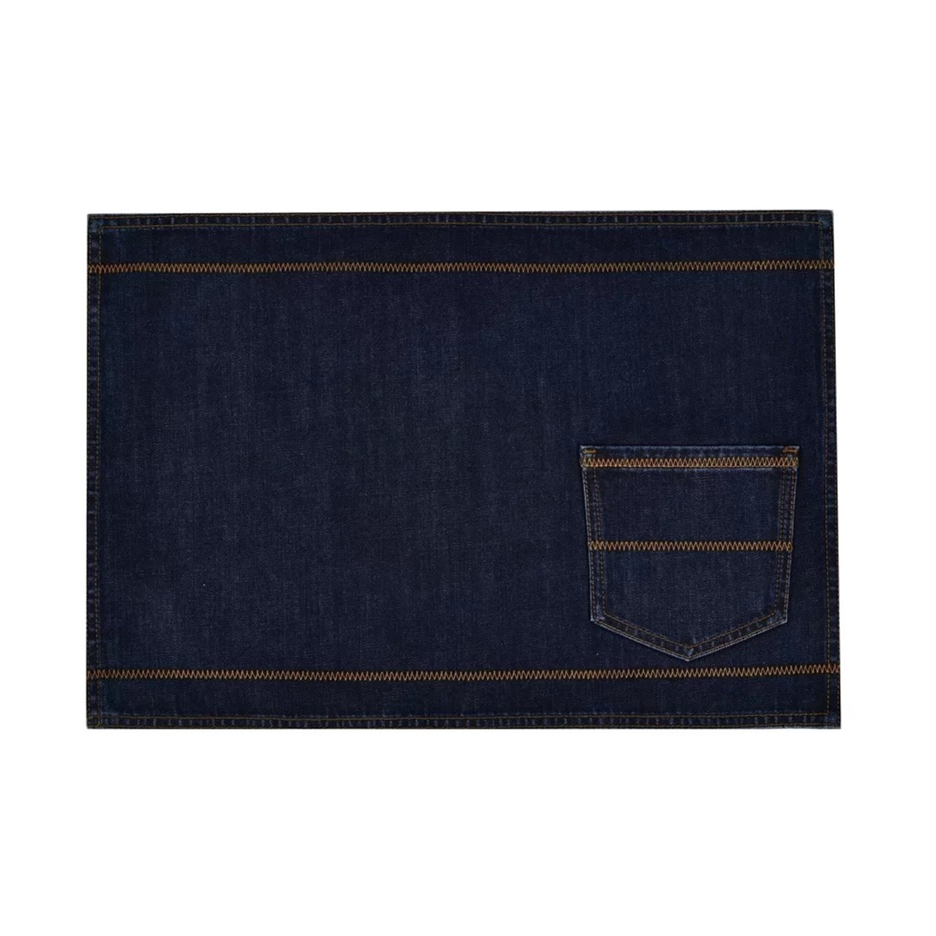 Denim Çift Taraflı Amerikan Servis Lacivert