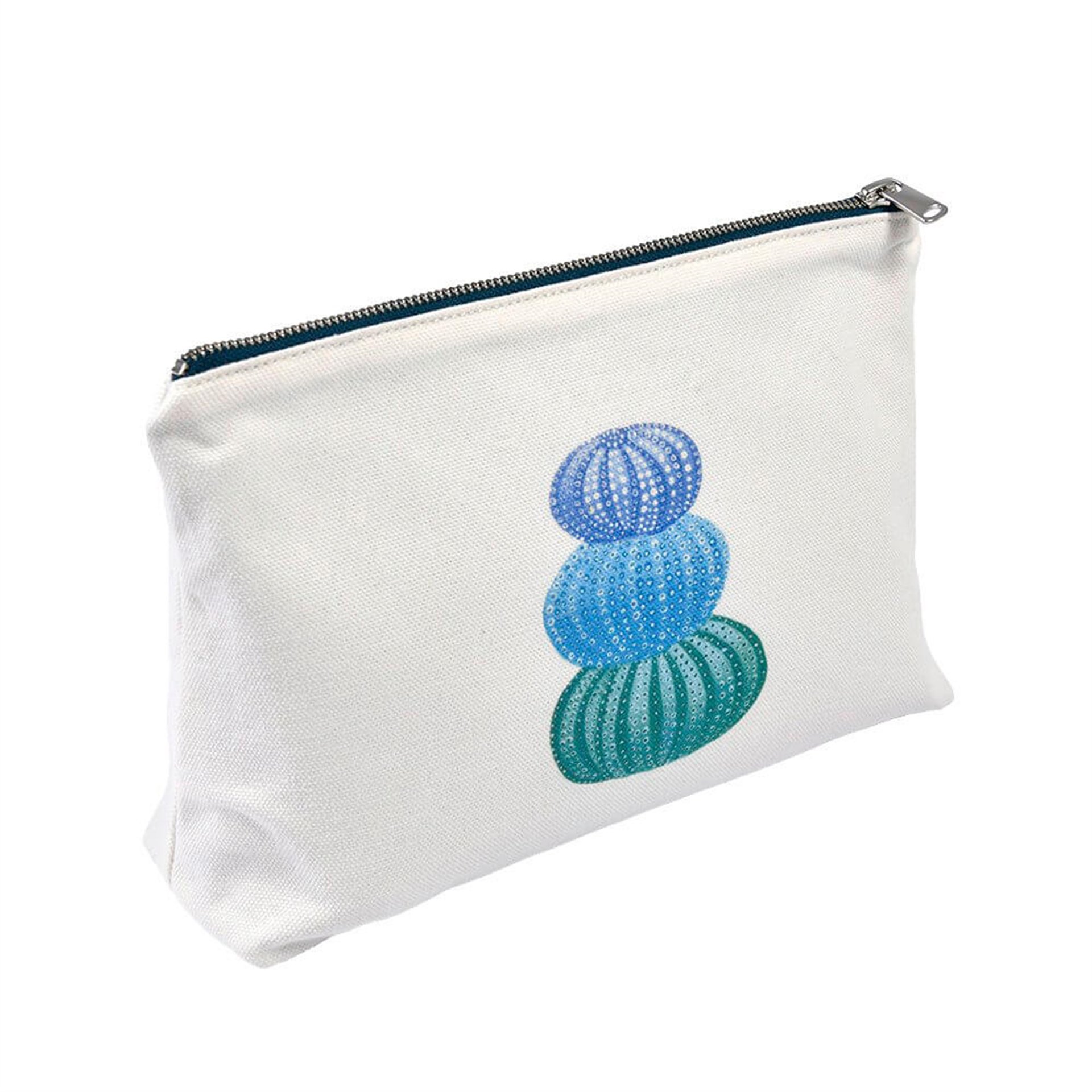 Deniz Kabuklu Muşambalı Clutch Çanta