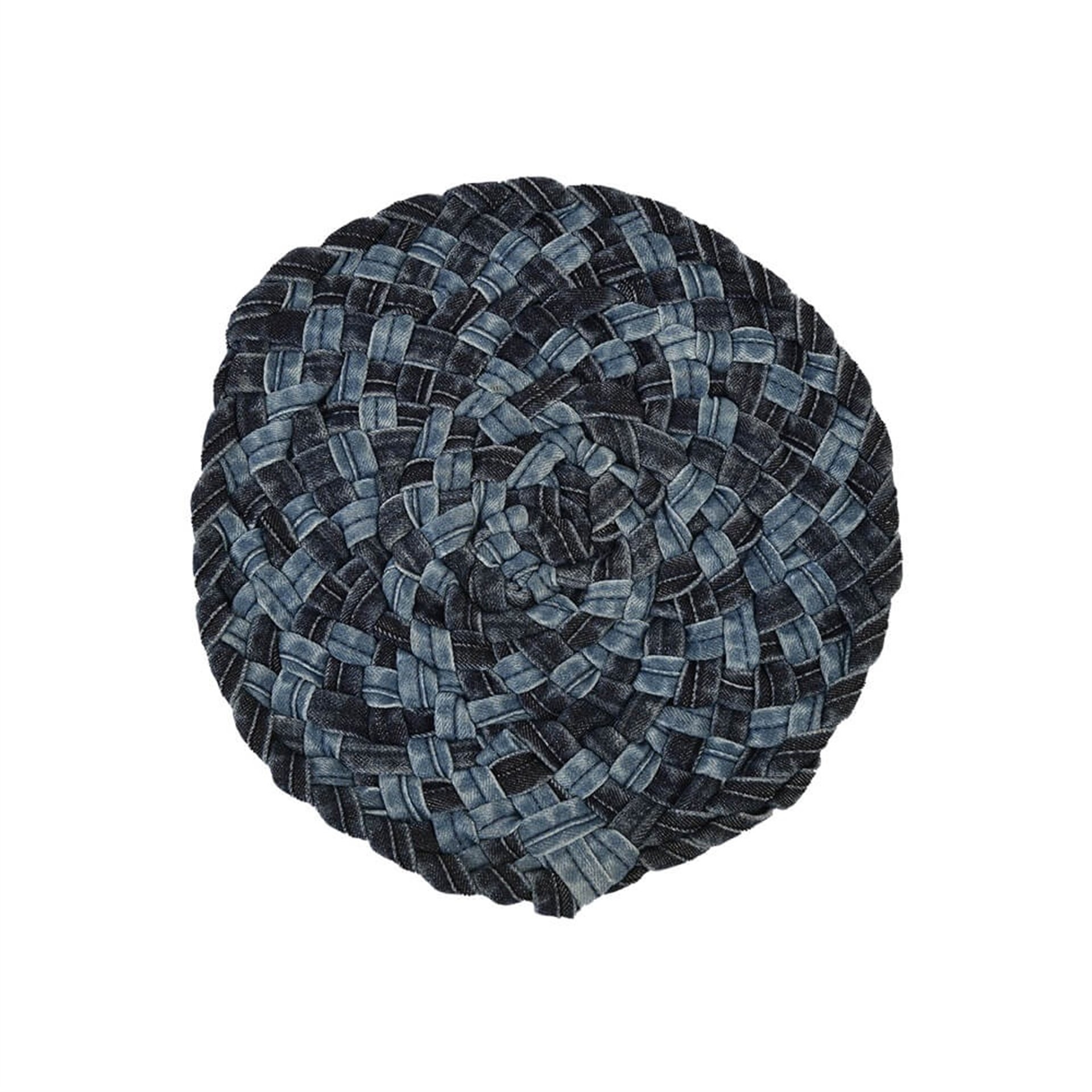 El Yapımı Denim Örgü Supla