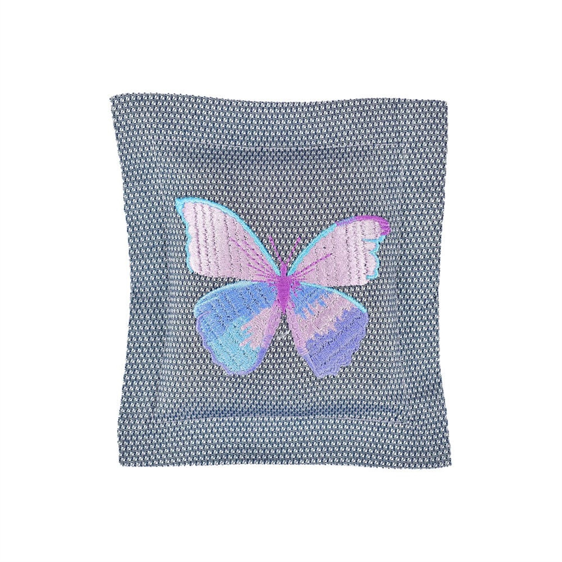 Kelebek Nakışlı Lavanta Kesesi