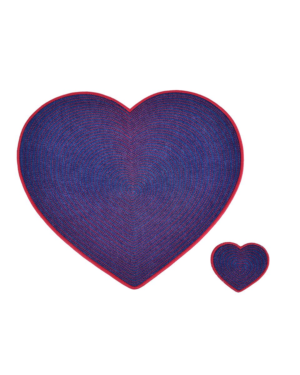 KIRMIZI NAKIŞLI KALP SUPLA