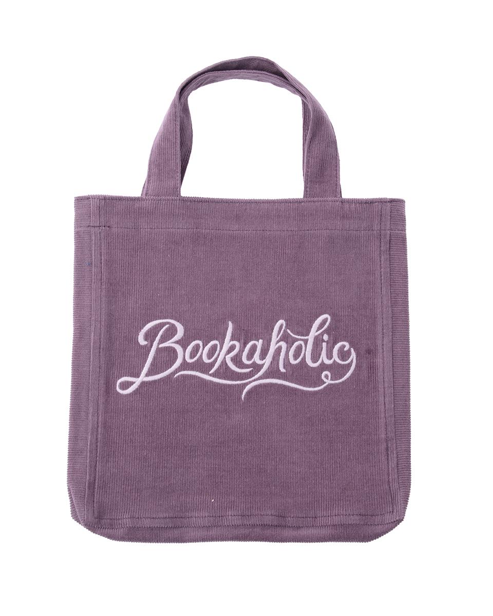 MOR KADİFE KİTAP ÇANTASI