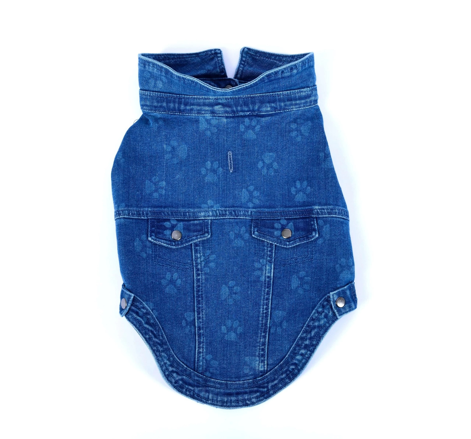 Pati Desenli Köpek Ceketi