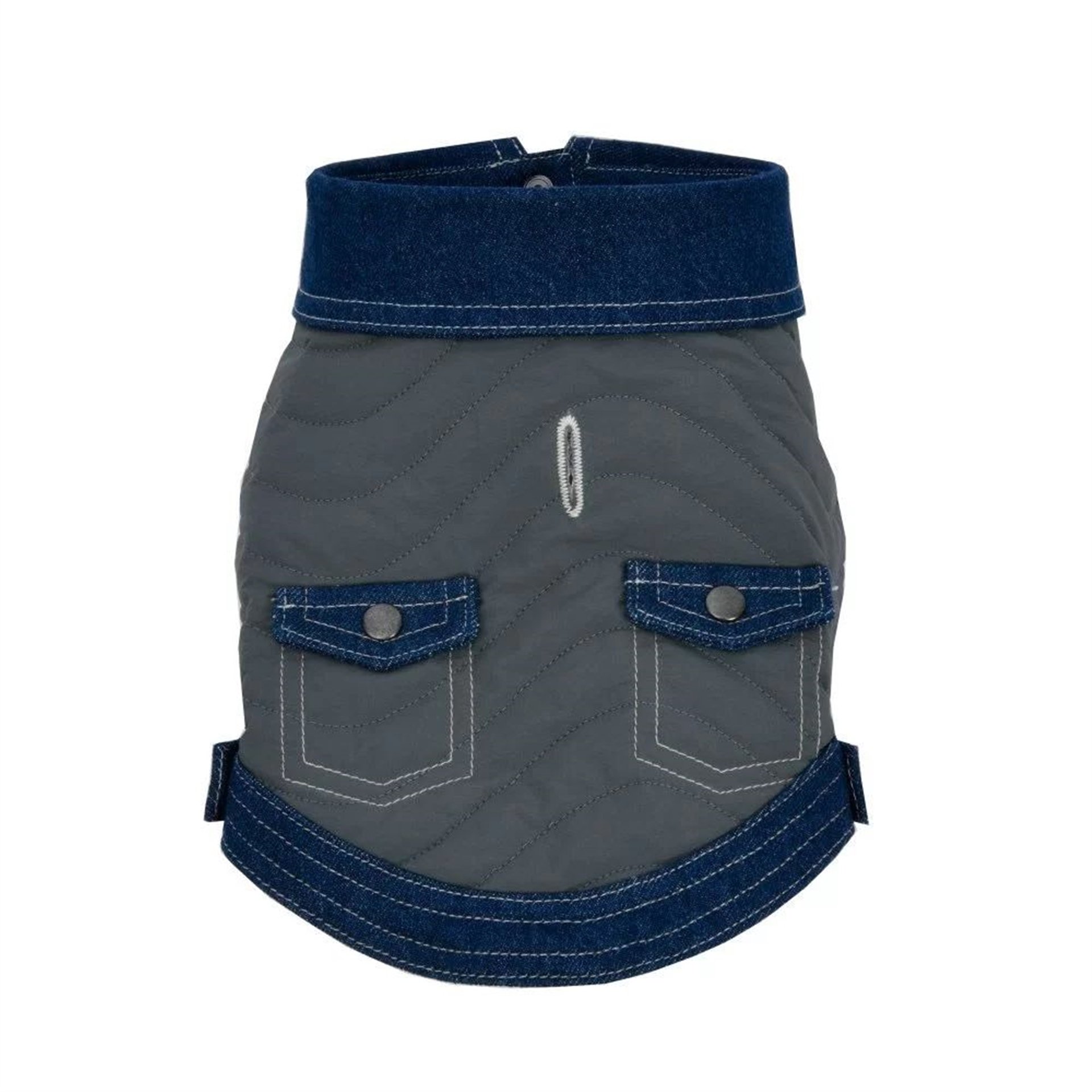 Yeşil Kapitone Köpek Ceketi