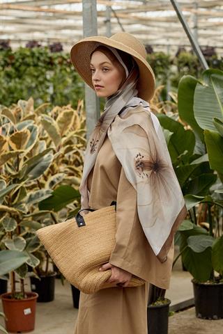 Garden Of Grace Desen Şal Mocha