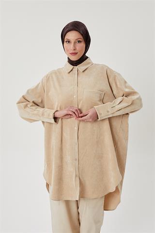 Acı Kahve D Desen Parlak Jakar Eşarp