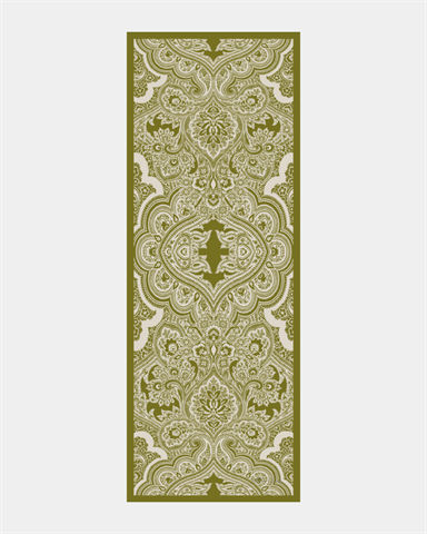 S-SULTANİ-39 Altın Zeytin & Beyaz Işık Sultani Desen Şal