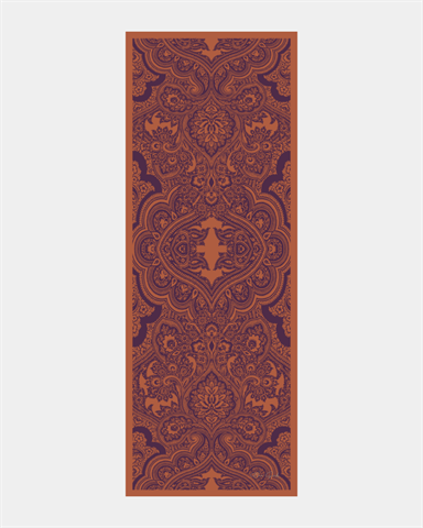 S-SULTANİ-28 Amber & Patlıcan Sultani Desen Şal