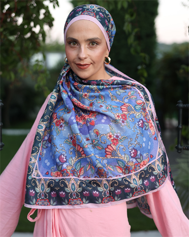 Ay Atlası Silk Nomads Vual İpek Şal
