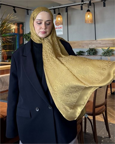 Bal Köpüğü Imannoor Ester Desen Pamuk Jakar Şal