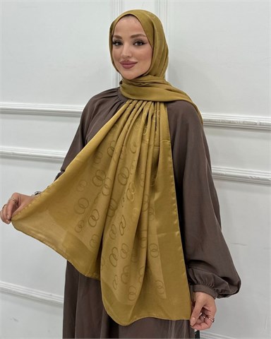 Bal Köpüğü Imannoor Luna Desen Pamuk Jakar Şal