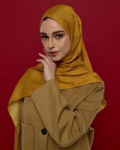 S-SARAYLI-48 Bal Revanı & Kumral Toprak Saraylı Desen Şal