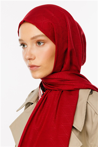 Bordo Bambu Jakar Şal
