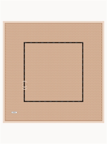 Bej - Morocco Pamuk Eşarp