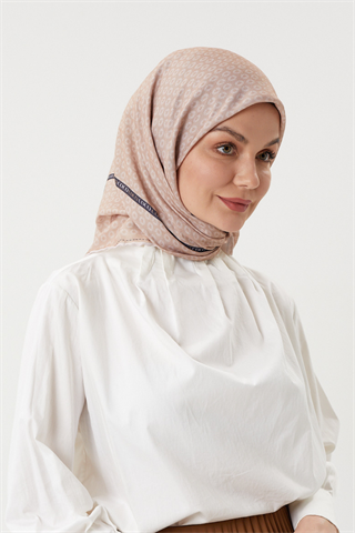 Bej - Morocco Pamuk Eşarp