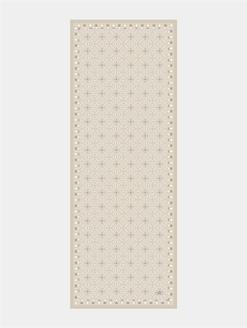 Bej Yonca Desen Pamuk Vual Şal