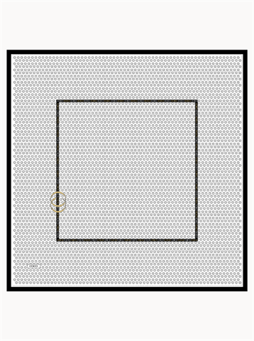 Beyaz - Morocco Pamuk Eşarp