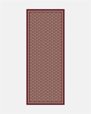 Bordo Signature Vual İpek Şal