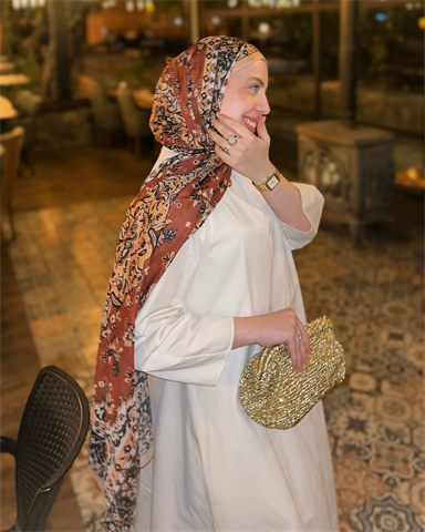 Çadır Nakışı Silk Nomads Vual İpek Şal