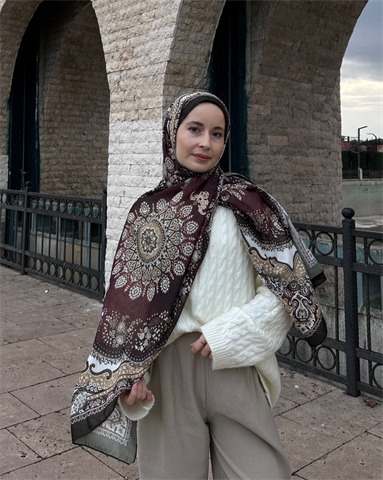 Ceylan Adımı Silk Nomads Vual İpek Şal