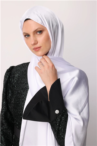 Beyaz Diamond Aura Şal