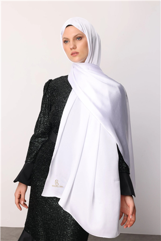 Beyaz Diamond Aura Şal
