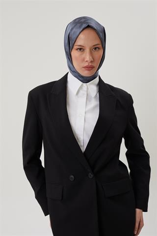 Füme Rise Desen Jakar Şal