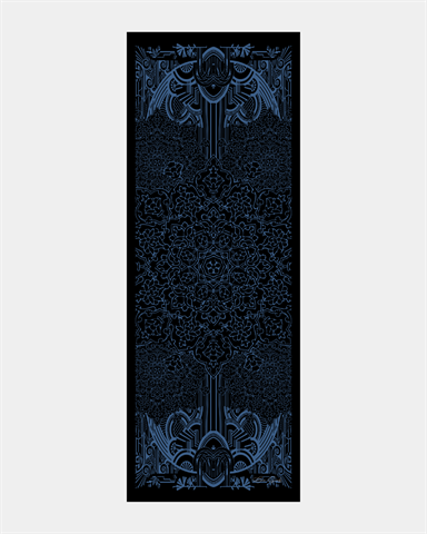 S-HAREM-61 Gece & Mavi Harem Rüyası Desen Şal