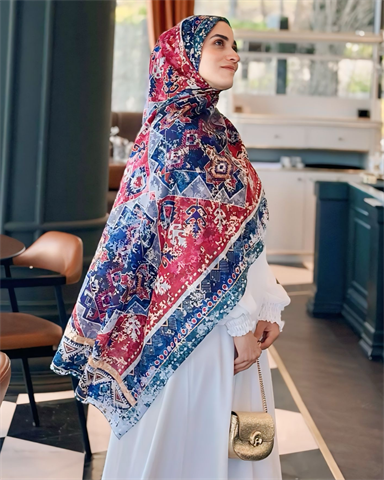 Göçmen Yıldızı Silk Nomads Vual İpek Şal