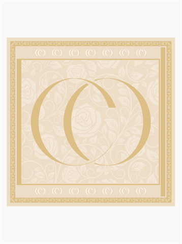 Gold - Vintage Pamuk Eşarp