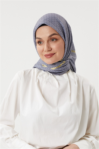 Gri - Morocco Pamuk Eşarp