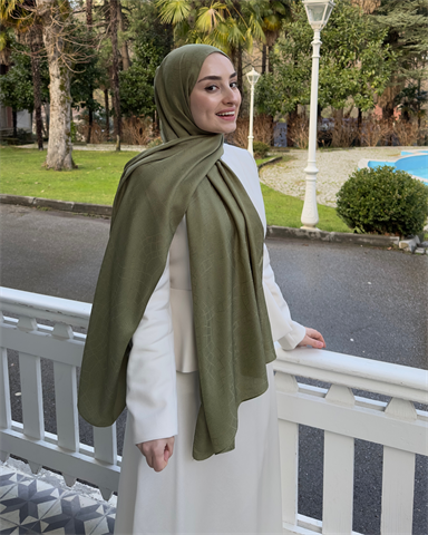 Haki Döngü Desen Jakar Şal