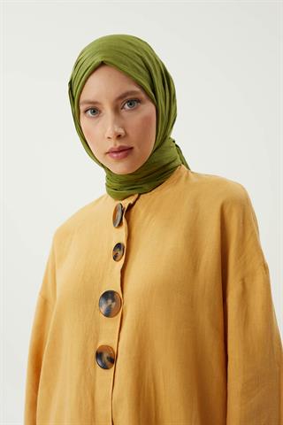 Haki Piliseli Bambu Şal