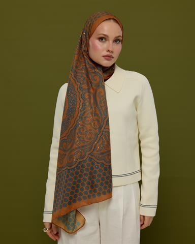 SV-BAL-22 Hardal Zerafeti & Safir Bala Hatun Desen  Şal