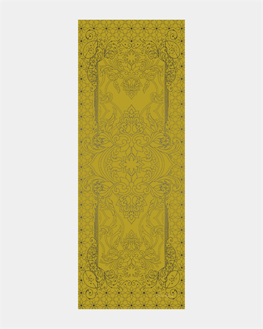 S-EFSUNLU-46 Hasat Sarısı & Kurşun Gri Efsunlu Desen Şal