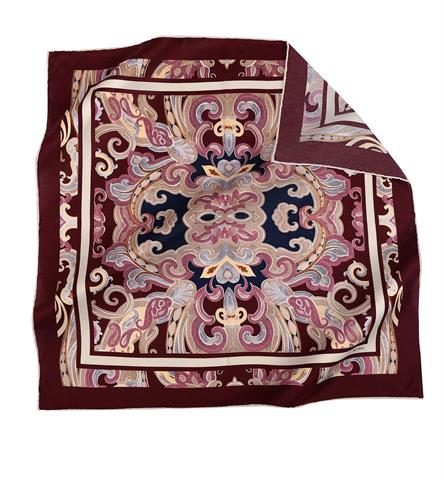 İthal Bordo  E 2 Yün Kaşmir Eşarp