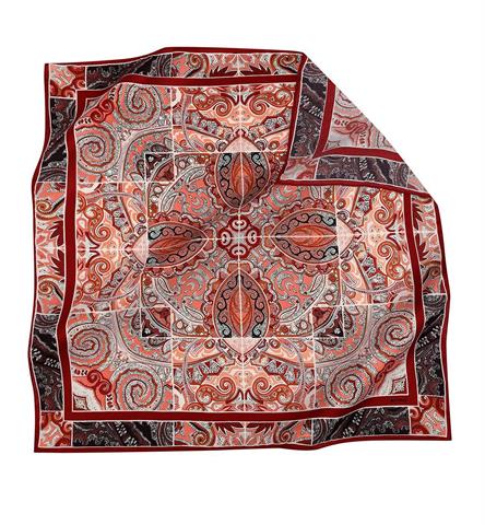 İthal Bordo E Yün Kaşmir Eşarp