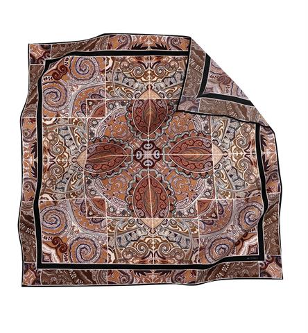 İthal Brown E Yün Kaşmir Eşarp