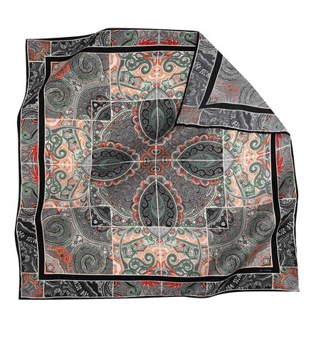 İthal Gri E Yün Kaşmir Eşarp