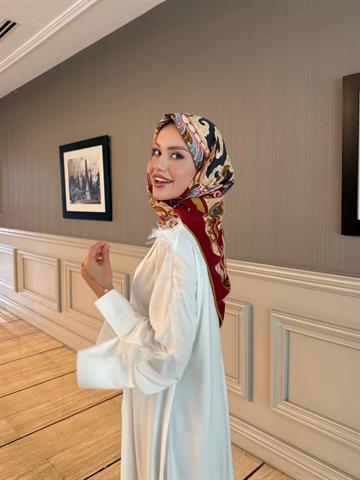 İthal Kırmızı E 2 Yün Kaşmir Eşarp