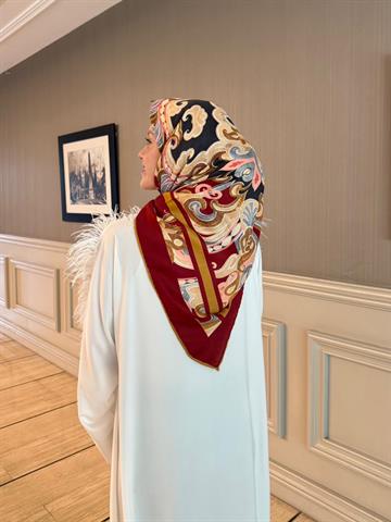 İthal Kırmızı E 2 Yün Kaşmir Eşarp