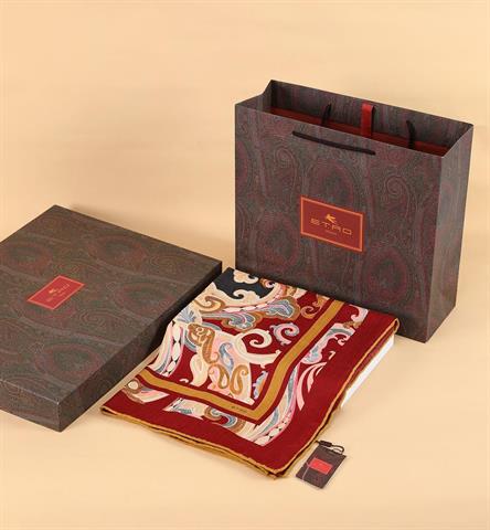 İthal Kırmızı E 2 Yün Kaşmir Eşarp